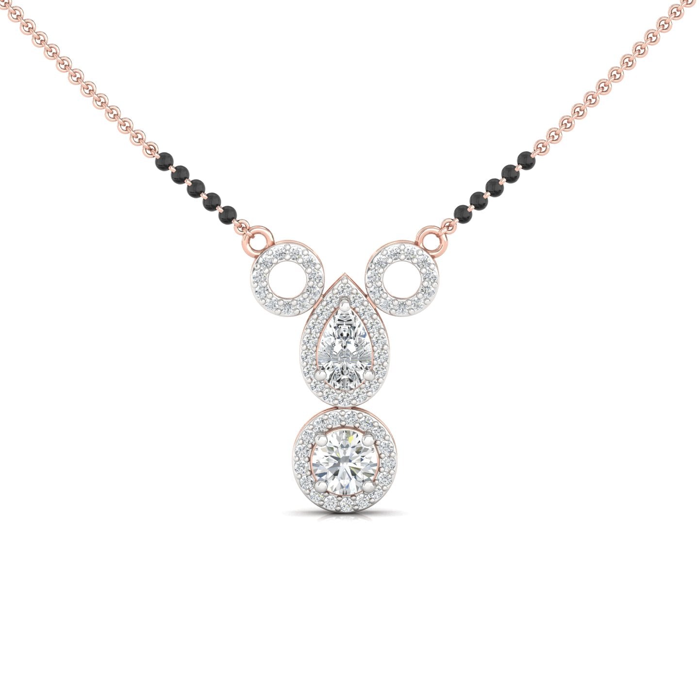 Kreis  Lab Grown Diamond Mangalsutra