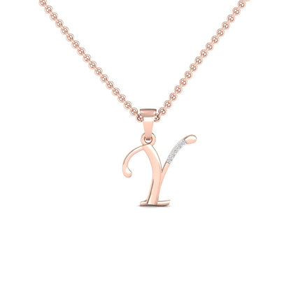 Y  Lab Grown Diamond Pendant