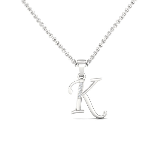 K  Lab Grown Diamond Pendant