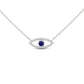 Glance Lab Grown Diamond Evil Eye Neckpiece