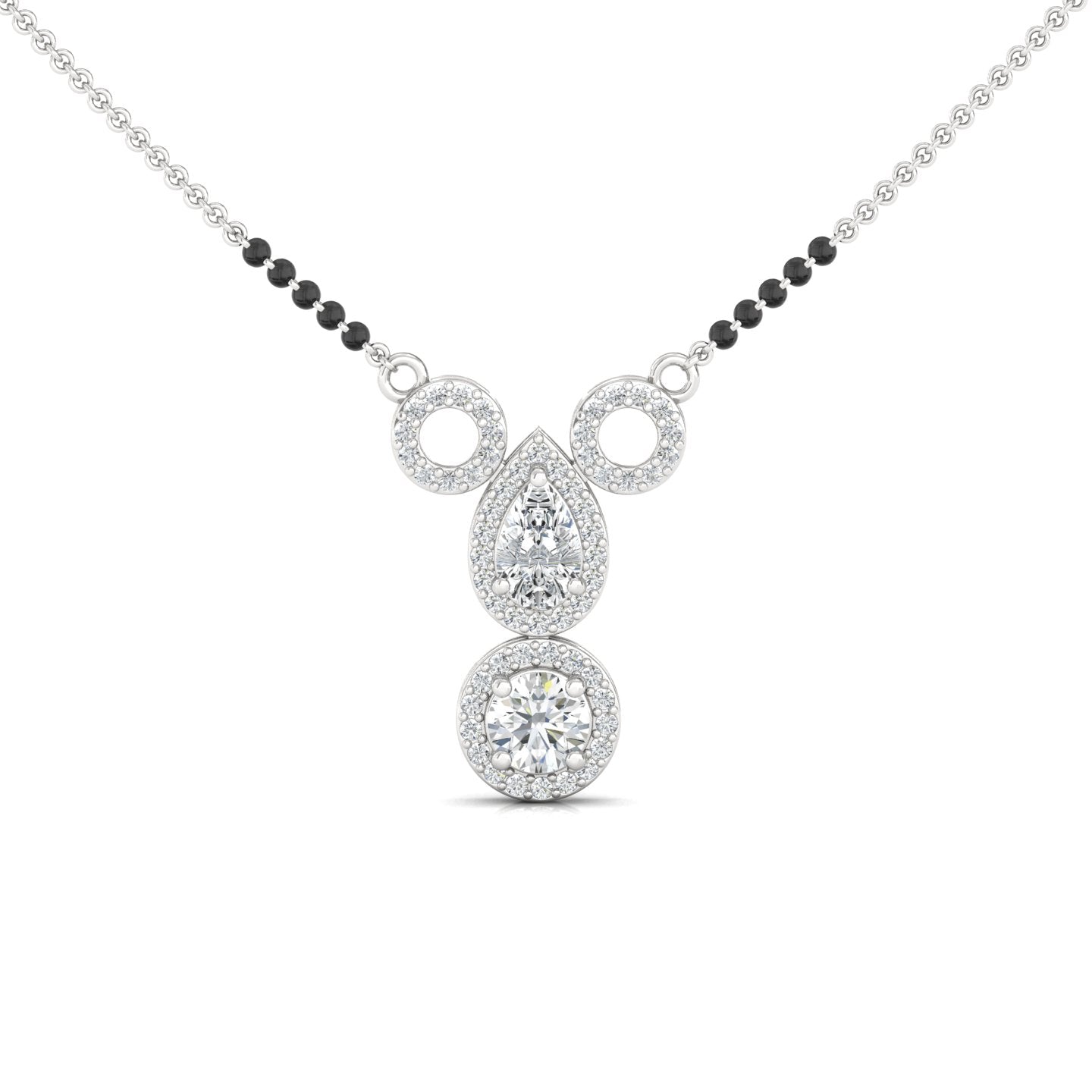 Kreis  Lab Grown Diamond Mangalsutra