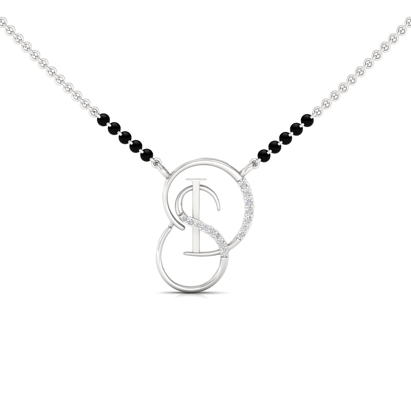 Ini  Lab Grown Diamond Mangalsutra