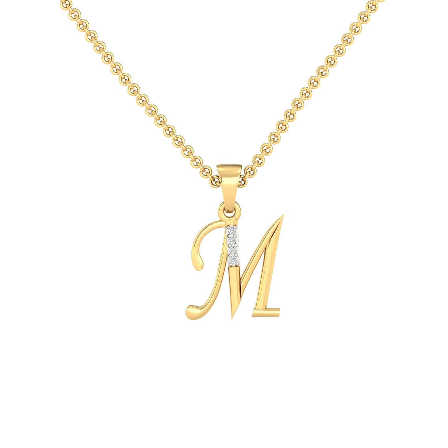 M  Lab Grown Diamond Pendant