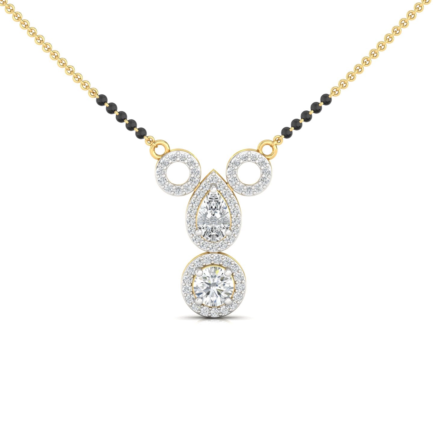 Kreis  Lab Grown Diamond Mangalsutra