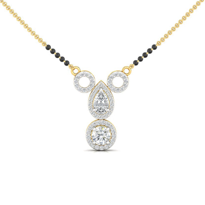 Kreis  Lab Grown Diamond Mangalsutra