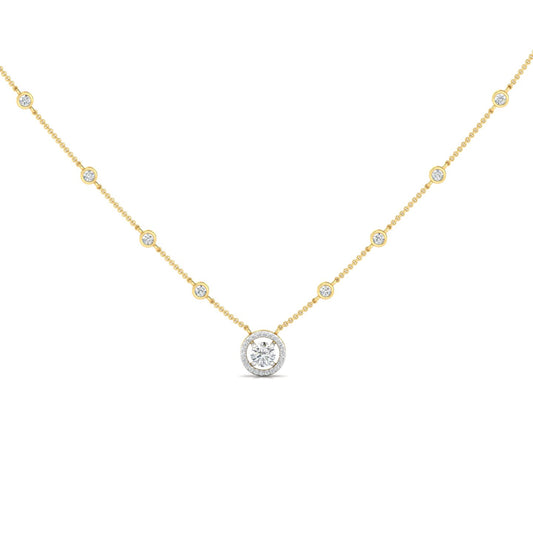 Ogrlica Lab Grown Diamond Pendant