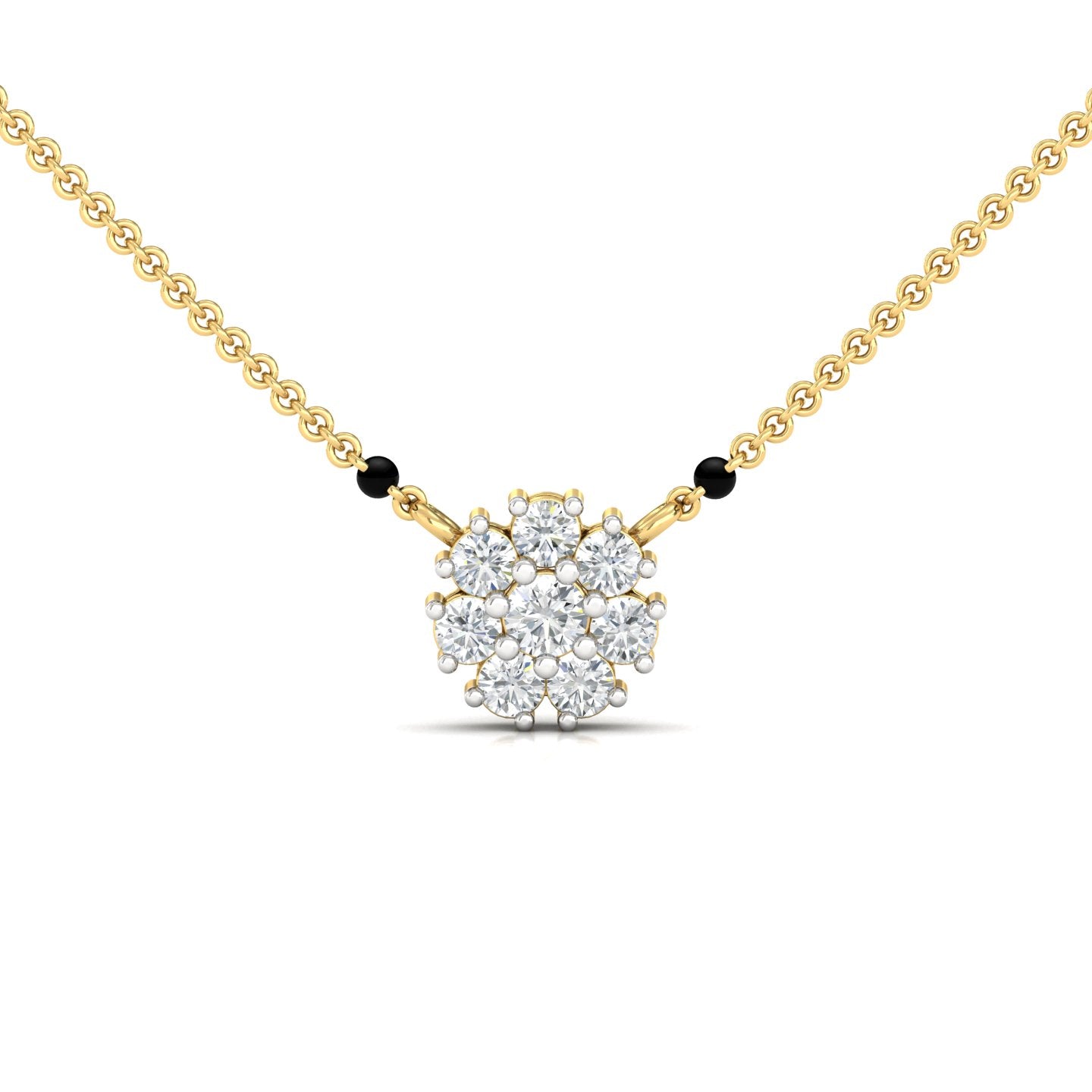 Welsh Lab Grown Diamond Mangalsutra